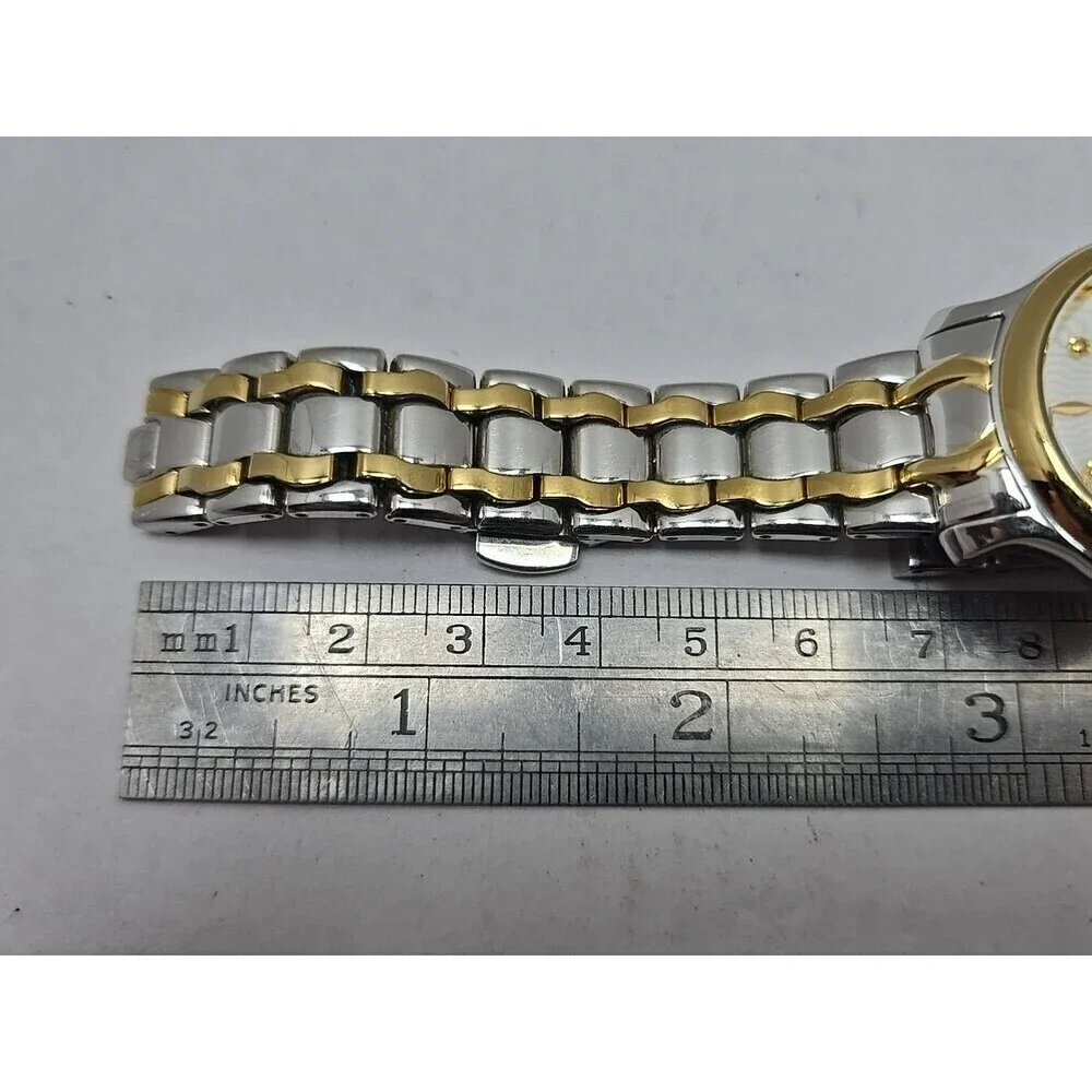 Aigner Como Swiss Made Two Tone Womens Watch Quartz New Battery Mother Of Pearl Aigner Como Swiss Made Two Tone Womens Watch Quartz New  main image 2